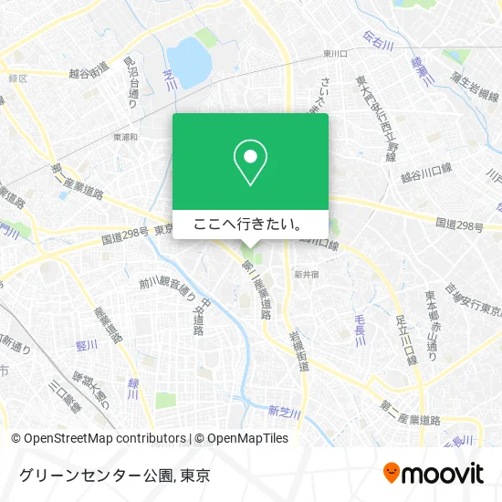 グリーンセンター公園地図
