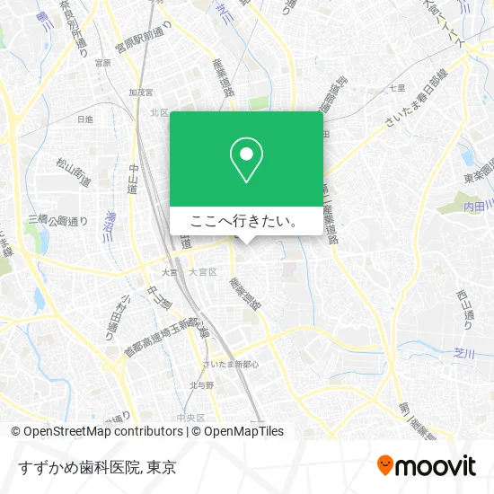 すずかめ歯科医院地図