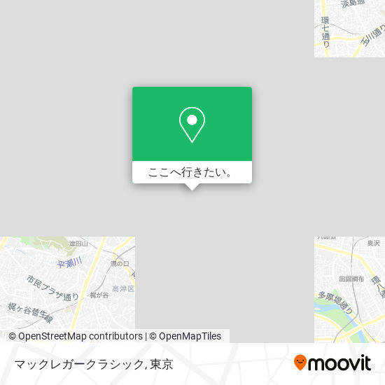 マックレガークラシック地図