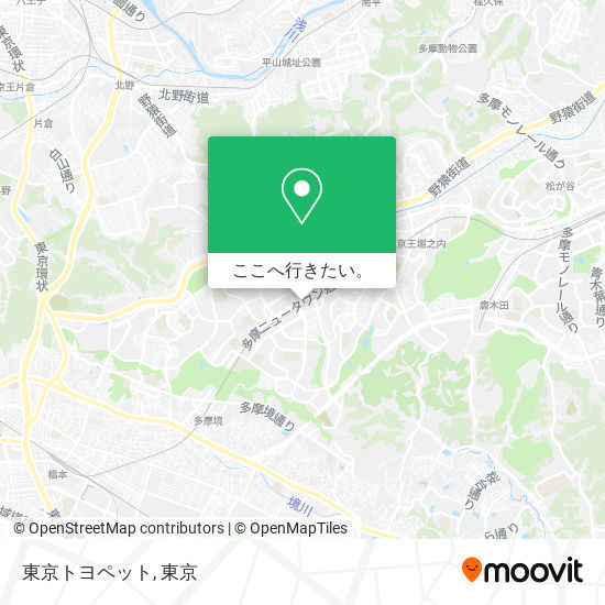 東京トヨペット地図