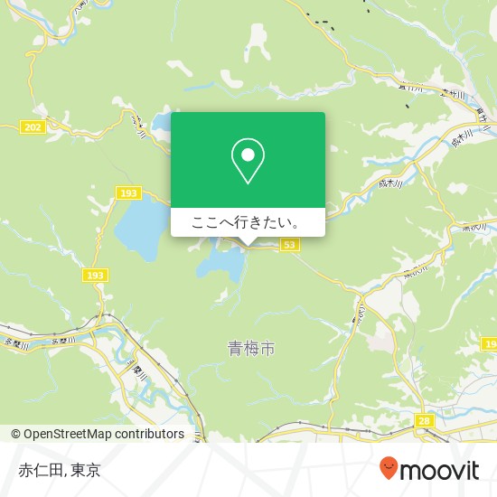 赤仁田地図