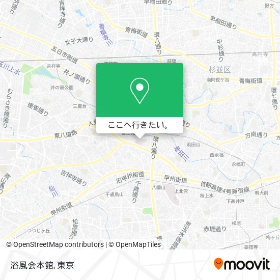 浴風会本館地図