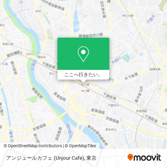 アンジュールカフェ (Unjour Cafe)地図