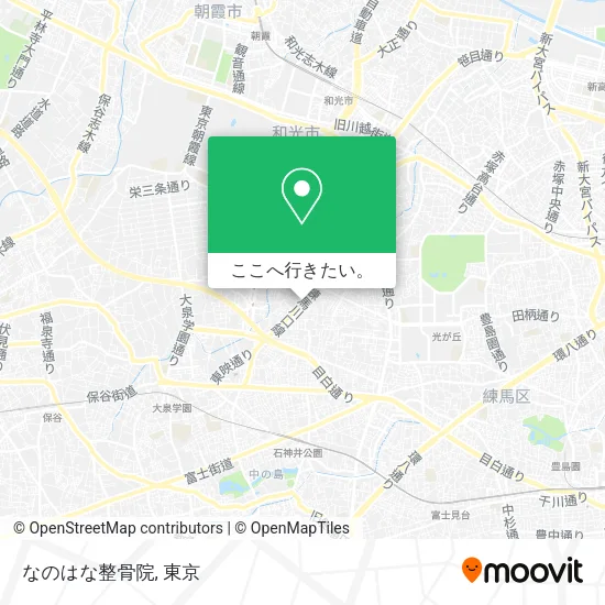 なのはな整骨院地図