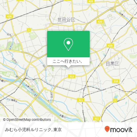 みむら小児科ルリニック地図