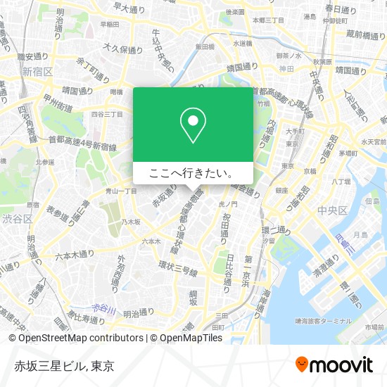 赤坂三星ビル地図
