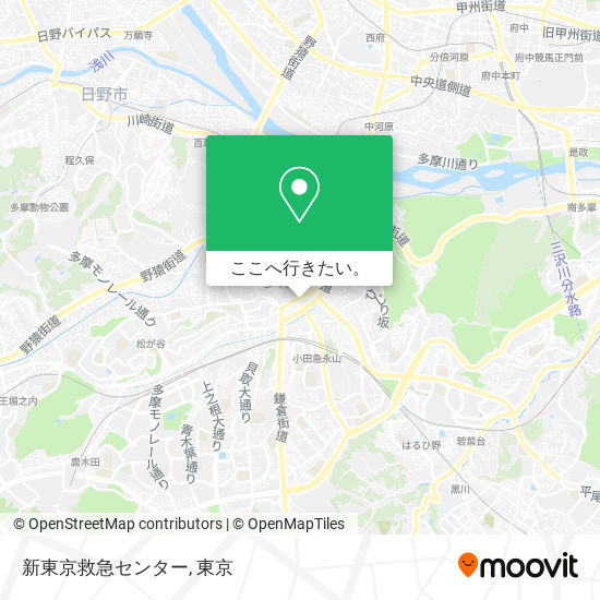 新東京救急センター地図