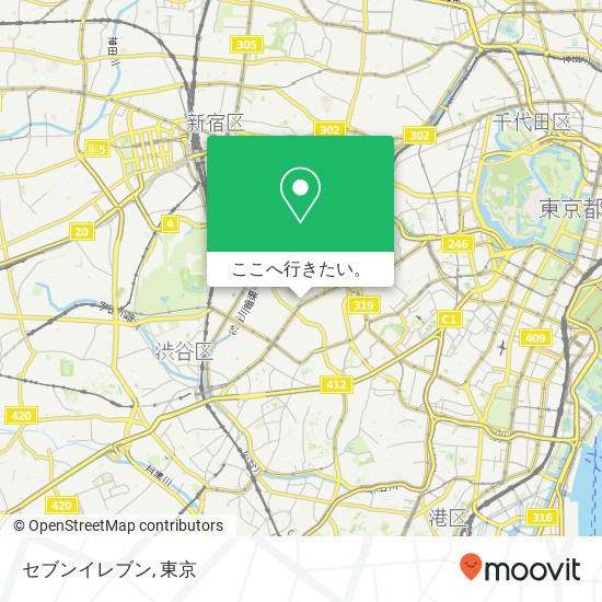 セブンイレブン地図