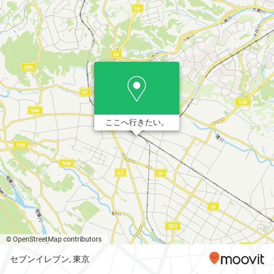 セブンイレブン地図