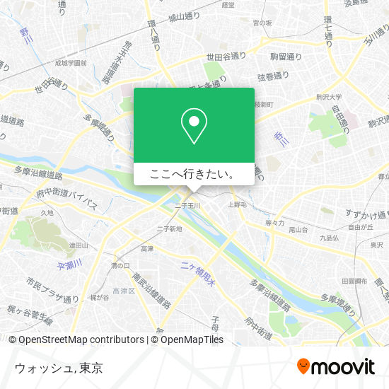 ウォッシュ地図