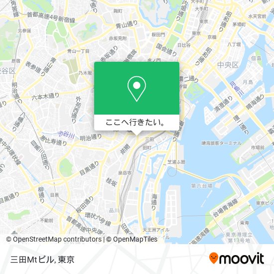 三田Mtビル地図