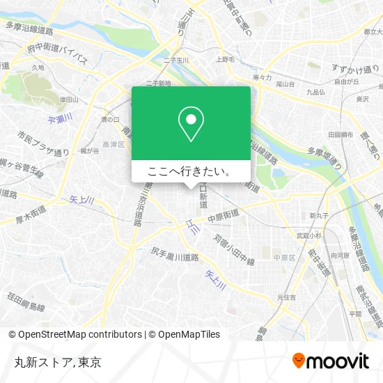 丸新ストア地図