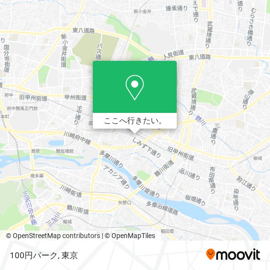 100円パーク地図