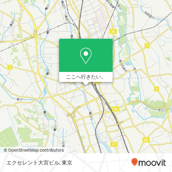 エクセレント大宮ビル地図