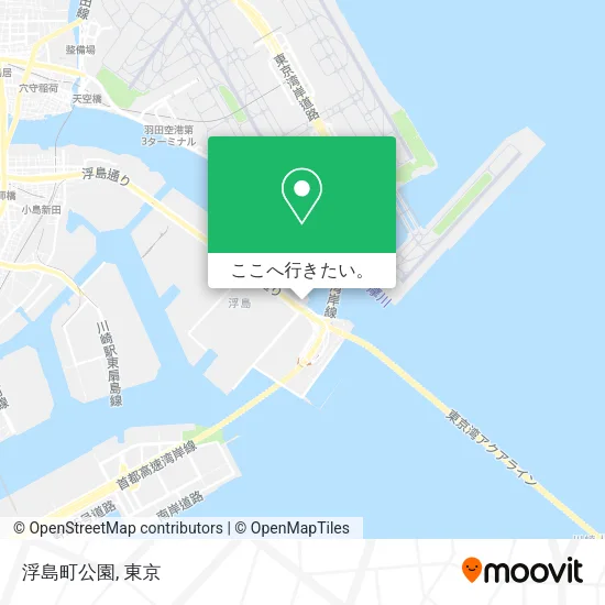 浮島町公園地図