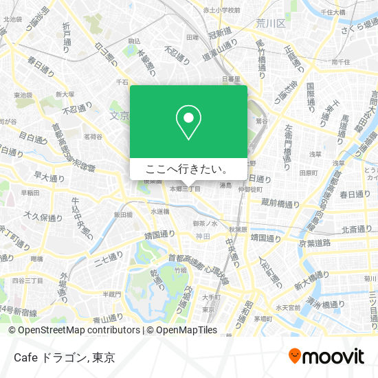 Cafe ドラゴン地図