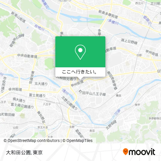 大和田公園地図