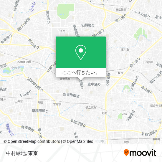 中村緑地地図