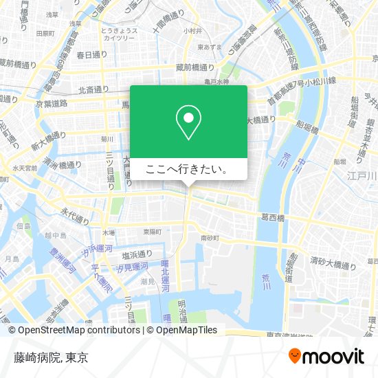 藤崎病院地図