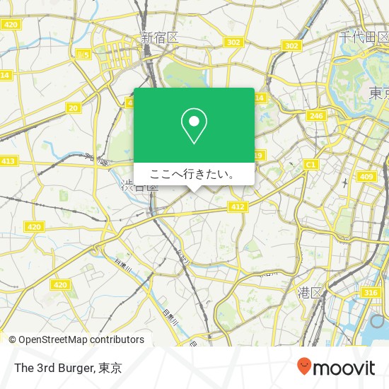 The 3rd Burger地図