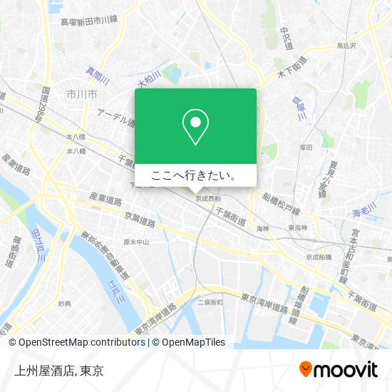 上州屋酒店地図