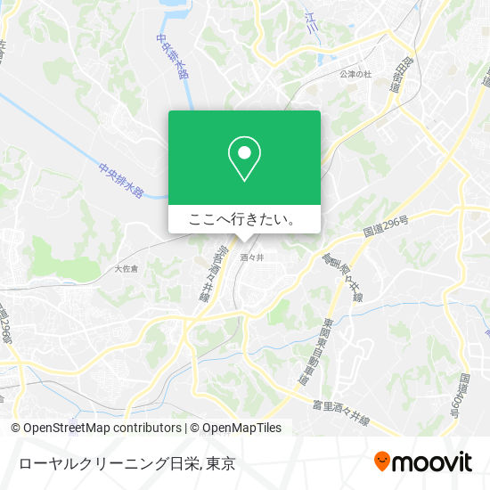 ローヤルクリーニング日栄地図