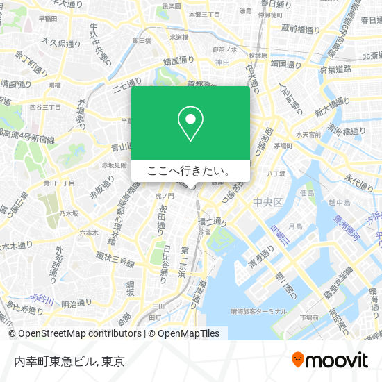 内幸町東急ビル地図