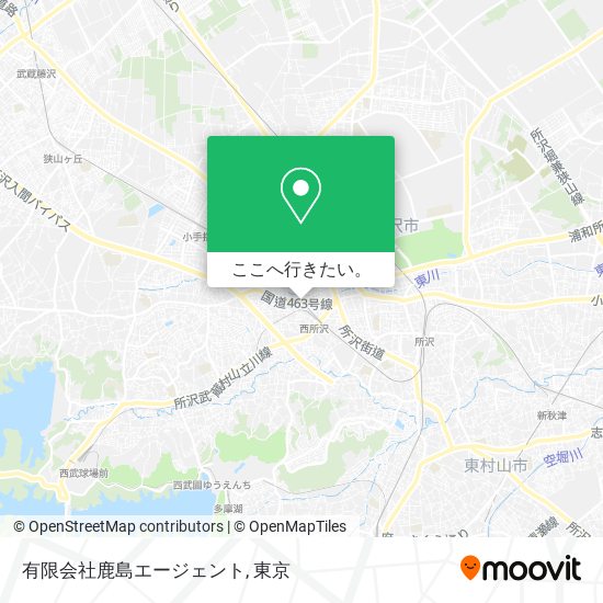 有限会社鹿島エージェント地図