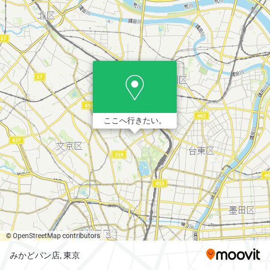 みかどパン店地図