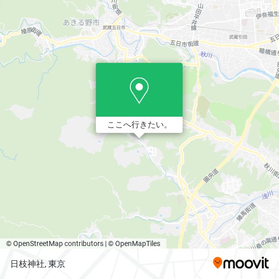日枝神社地図
