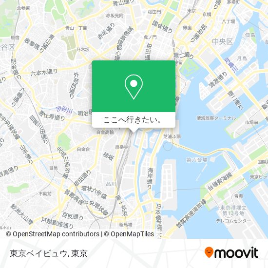 東京ベイビュウ地図