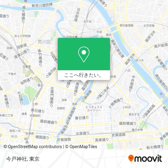 今戸神社地図