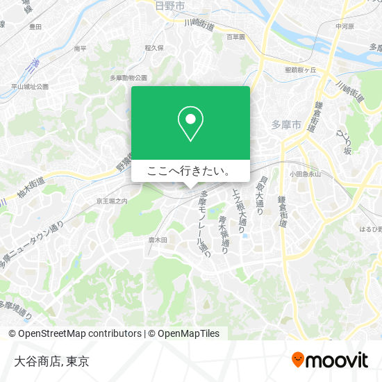 大谷商店地図