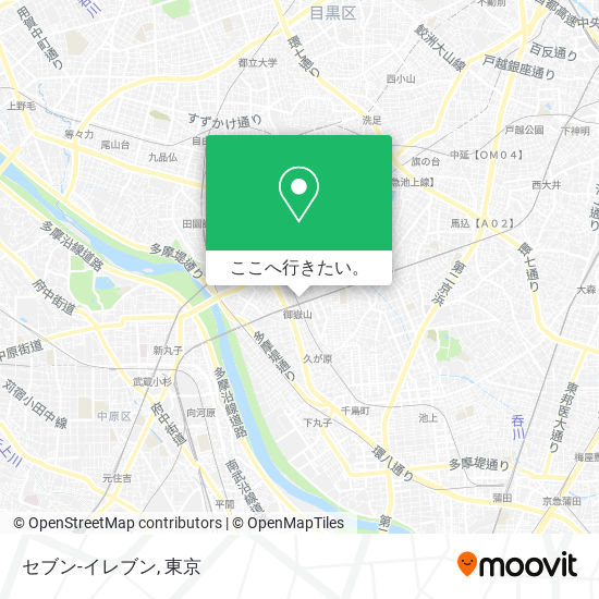 セブン-イレブン地図