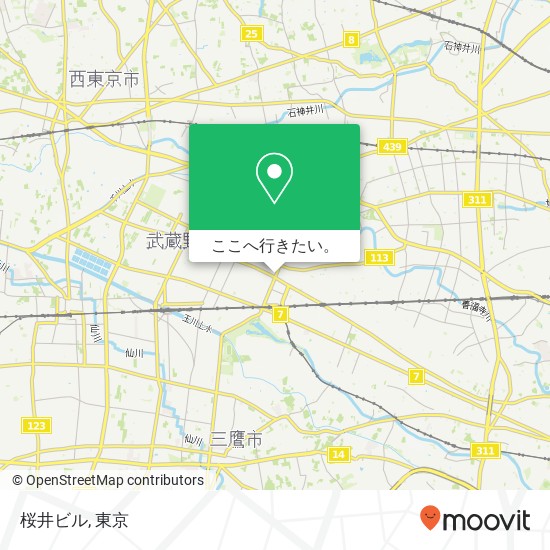 桜井ビル地図
