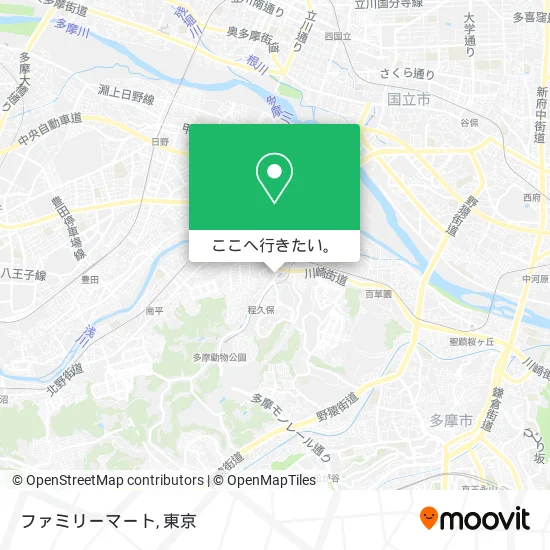 ファミリーマート地図