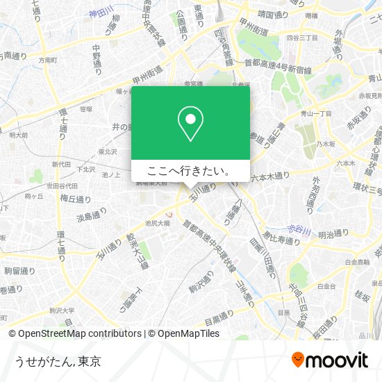 うせがたん地図