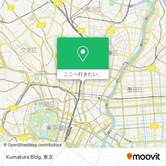 Kumakura Bldg地図