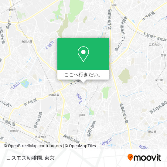 コスモス幼稚園地図