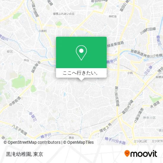 黒滝幼稚園地図