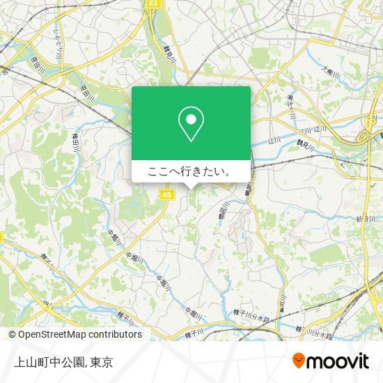 上山町中公園地図