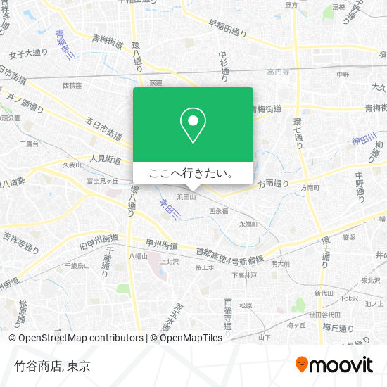 竹谷商店地図