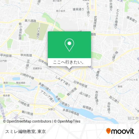 スミレ編物教室地図