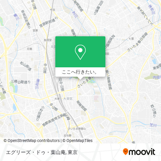 エグリーズ・ドゥ・葉山庵地図