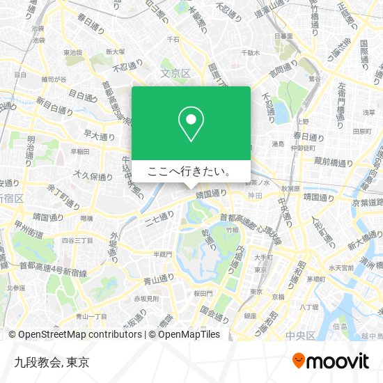 九段教会地図