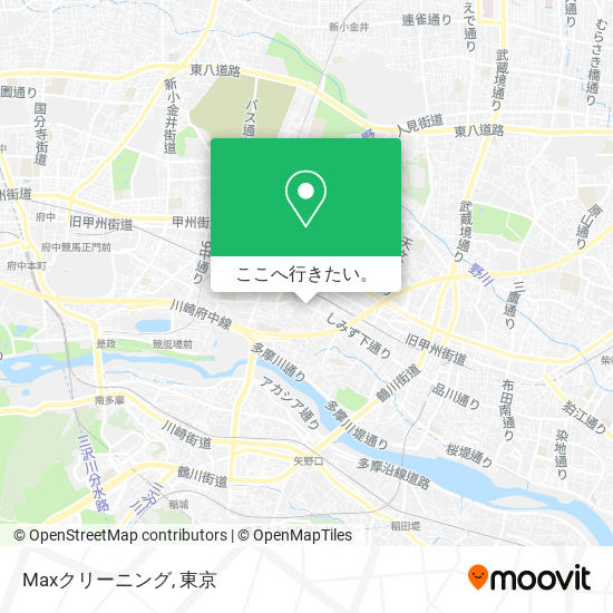 Maxクリーニング地図