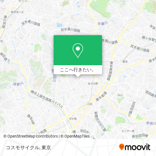 コスモサイクル地図