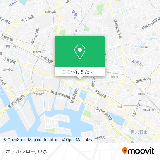 ホテルシロー地図