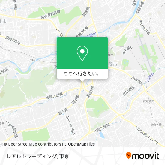 レアルトレーディング地図