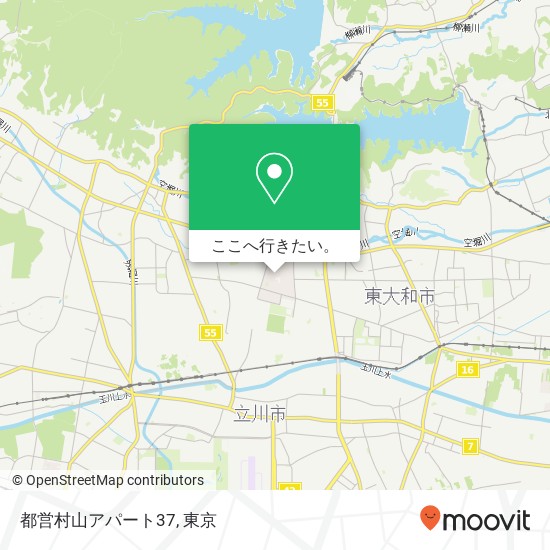 都営村山アパート37地図